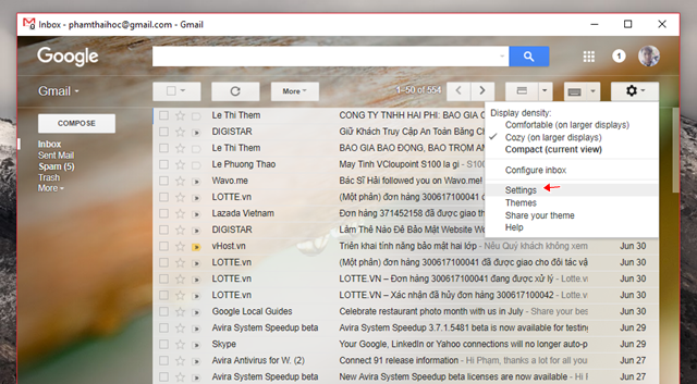 chống xâm nhập tài khoản gmail