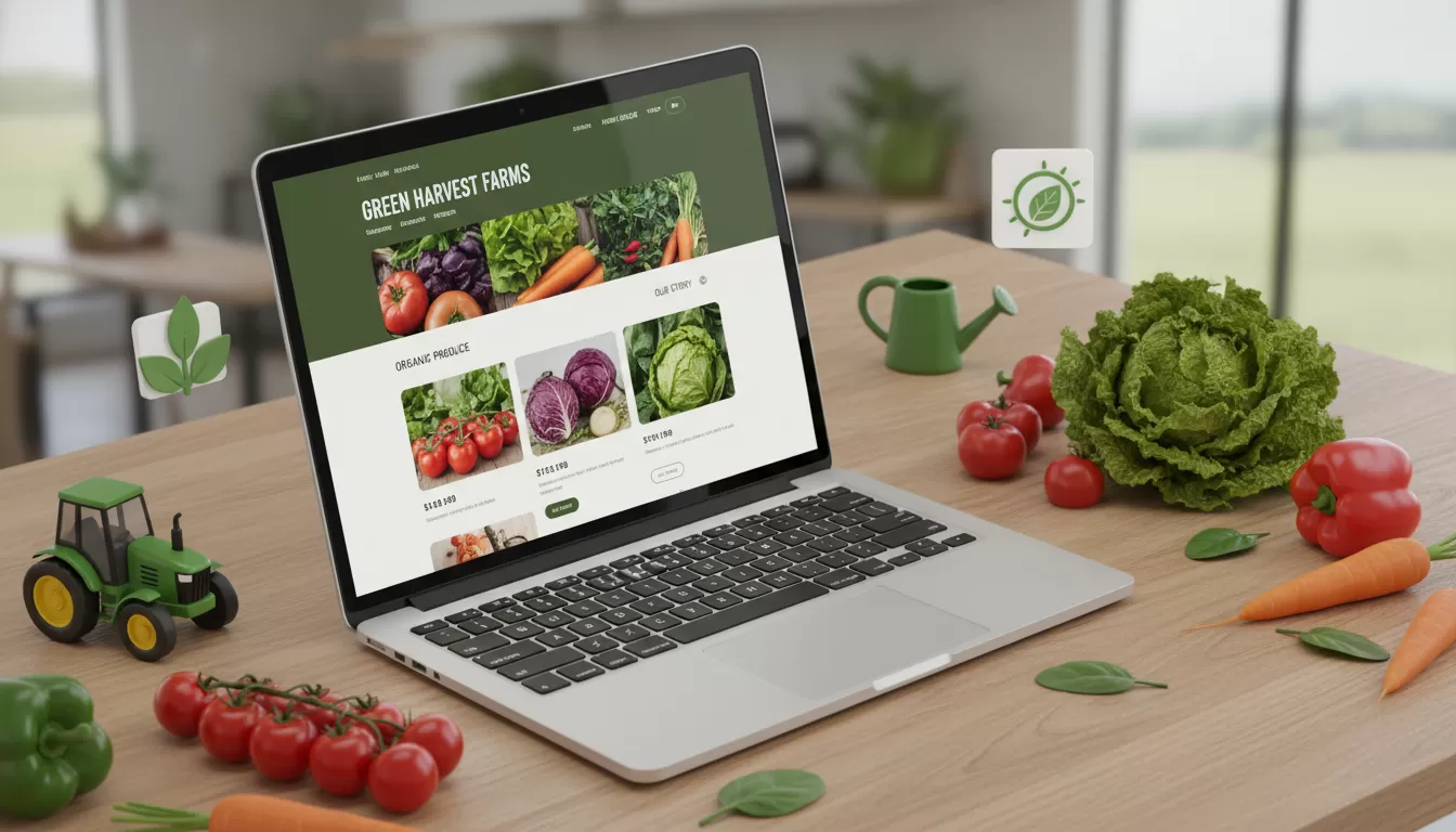 Thiết kế website Nông nghiệp chuyên nghiệp - Giải pháp đột phá từ IVG Group